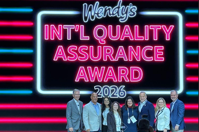 Bimbo QSR got recognized at the Wendy’s International Quality Award